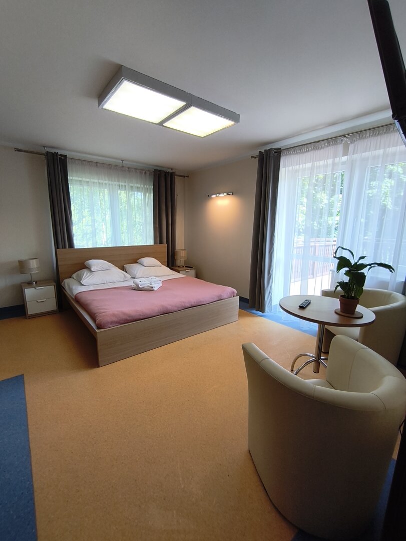 Apartament z widokiem na park